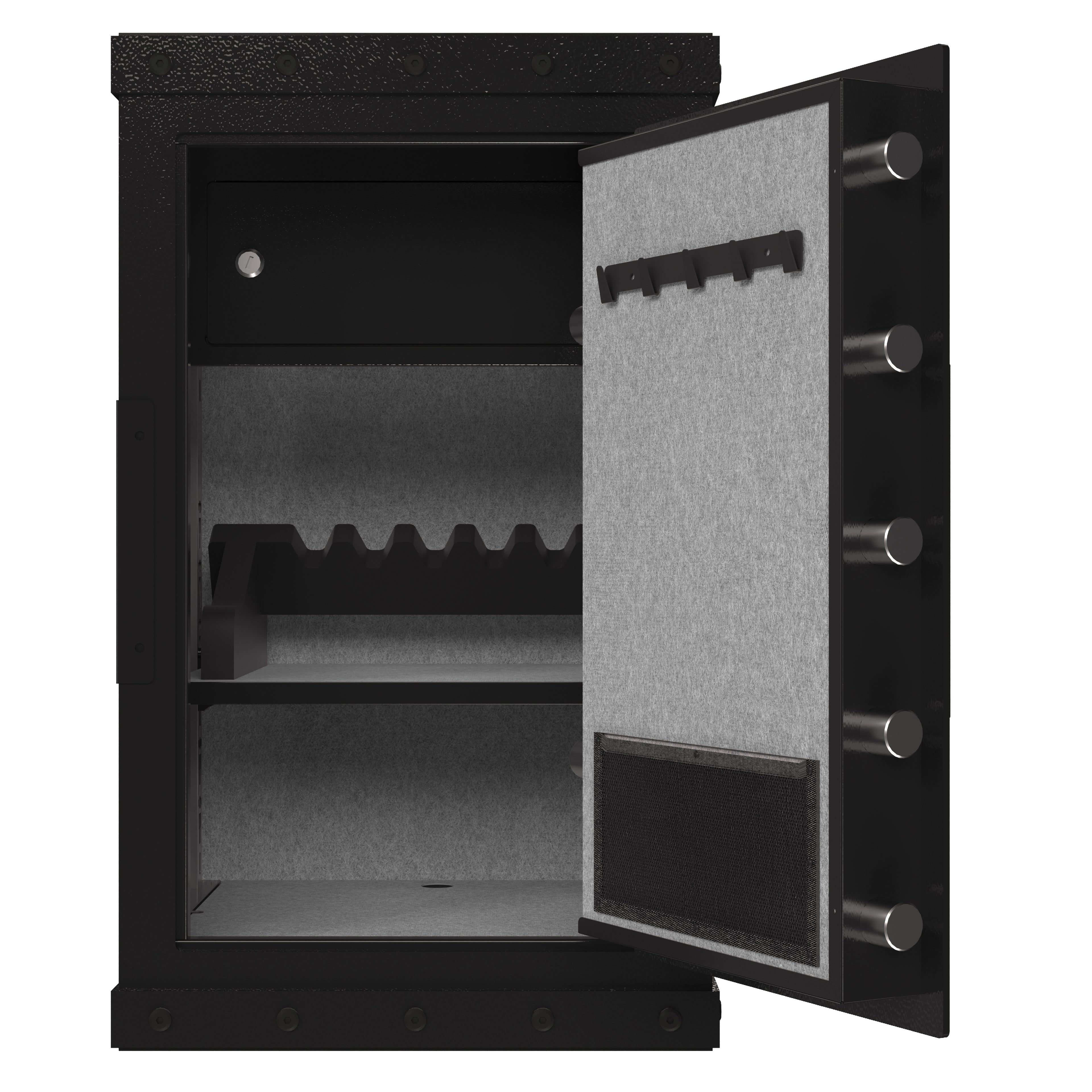 Three-lock Safe, Measuring 28.3 X 16.5 X 14.9 , Suitable For Home And Office Use, Large Steel Digital Safe Equipped With A Digital Lock.